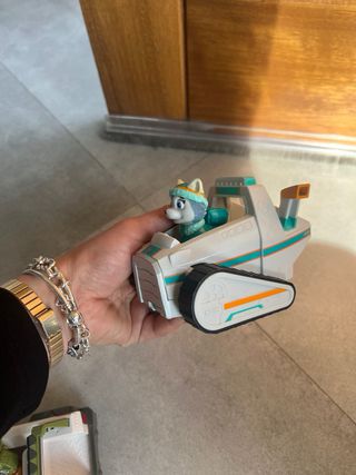 Coche Patrulla Canina Coche y Figura Everest