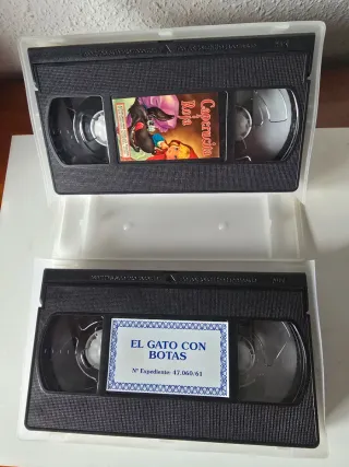 Caperucita Roja y Gato con Botas VHS