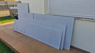 Placas Euroboard Fibrocemento 1cm (restos)