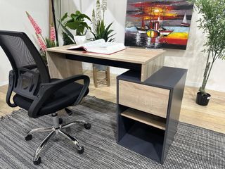 Pack escritorio + silla ergonomica