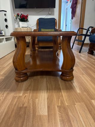 Mesa de centro de madera