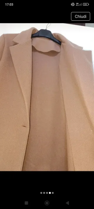 Cappotto color cammello