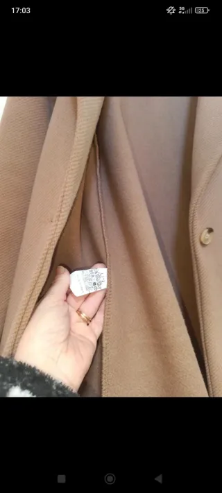 Cappotto color cammello