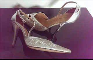 Sandalias Miss Sixty Piel Beige/Plata