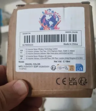 Cartucho Tinta HP 304 XXL Color