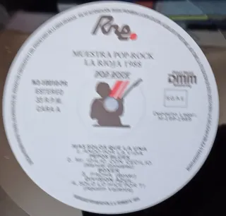 Muestra Pop-Rock La Rioja 1988