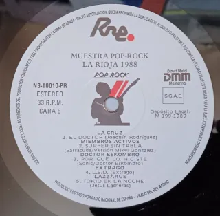 Muestra Pop-Rock La Rioja 1988