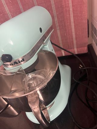 KitchenAid Verde con todos sus accesorios original