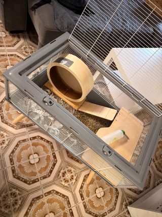 Jaula grande para hámster