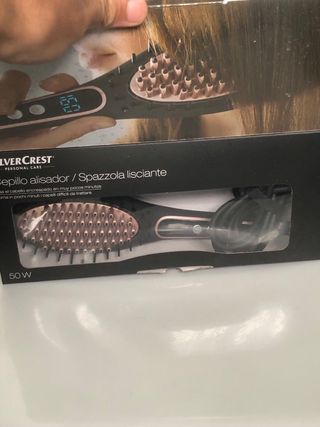 Cepillo Alisador SilverCrest Negro/Dorado