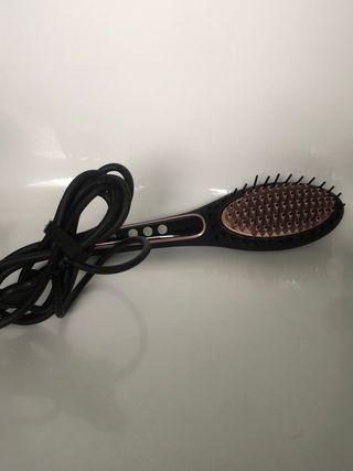 Cepillo Alisador SilverCrest Negro/Dorado