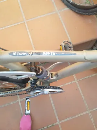 Bicicleta B-Twin 7 original Decathlon talla M.