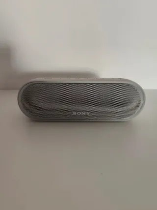 Altavoz Sony Plata/Blanco