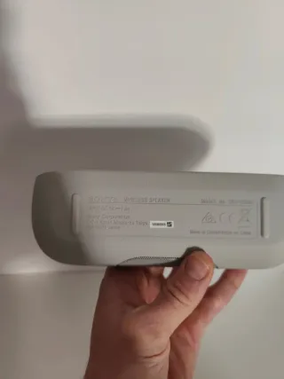 Altavoz Sony Plata/Blanco