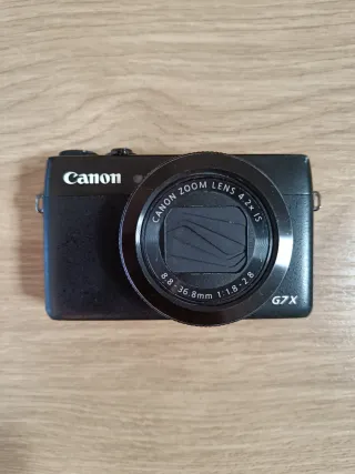 Cámara Canon PowerShot G7X