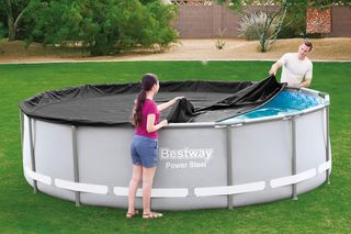 BESTWAY Cobertor de Invierno Redondo Ø427 cm de PV