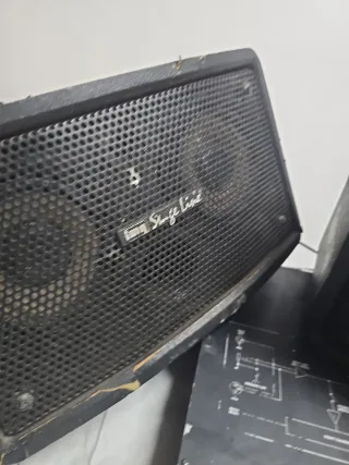 Amplificador STA-160 500w + 2 altavoces img stage
