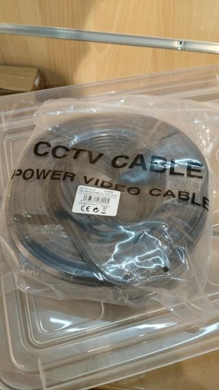 Cable CCTV Video y Alimentación