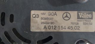 Alternador a0121544502 mercedes-benz clase 213200