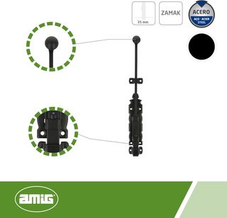 Amig - Pasador de Sobreponer - Pestillo para puert