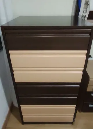 Zapatero de madera 4 cajones