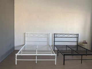 CAMAS EN OFERTA!! Cama Metal Negra con Colchón