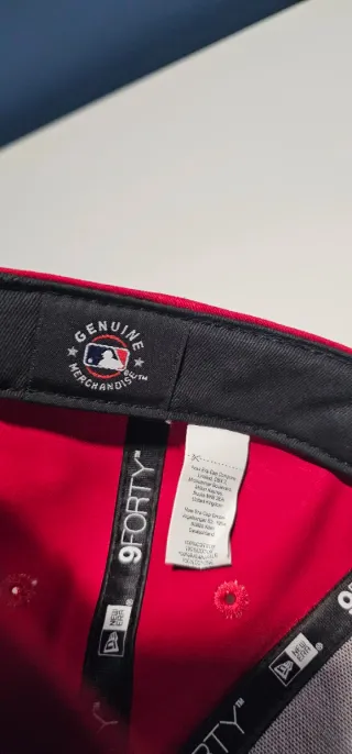 Gorra New Era 9FORTY Roja Ajustable