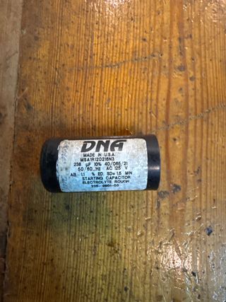 Condensador DNA 238 µF 125V