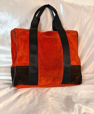 Borsa Prada in nappa rossa