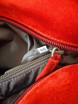 Borsa Prada in nappa rossa