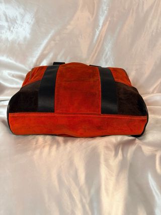 Borsa Prada in nappa rossa