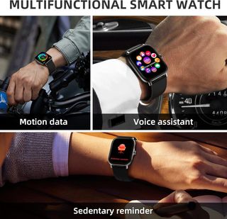 Smartwatch, 1.85'' Reloj Inteligente Hombre Mujer