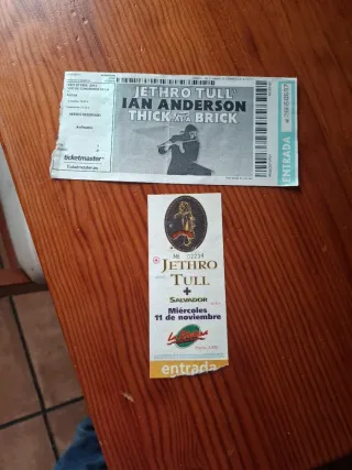 Entradas Jethro Tull Ian Anderson Thick As A Brick
