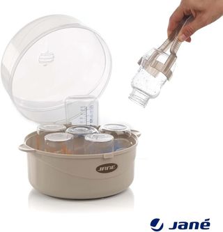 Jané Esterilizador para Microondas, con Cesta para