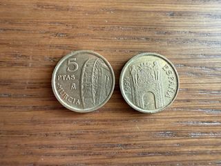 Moneda 5 Pesetas Murcia España 1999