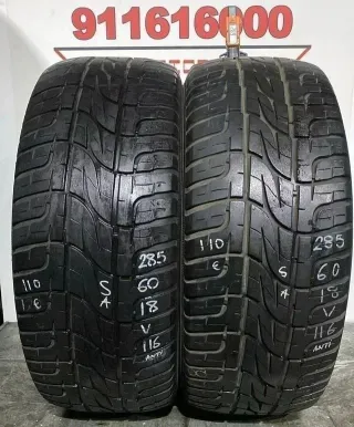 -285 60 18 V PIRELLI RUEDA AL 90% VIDA UTIL