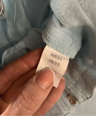 Pantaloni Trussardi bambina azzurri