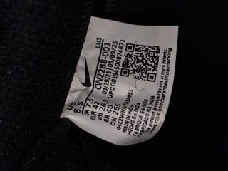 Nike Air Force 1 Custom Negras Nuevas