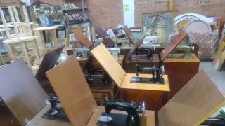 Lote máquinas de coser usadas