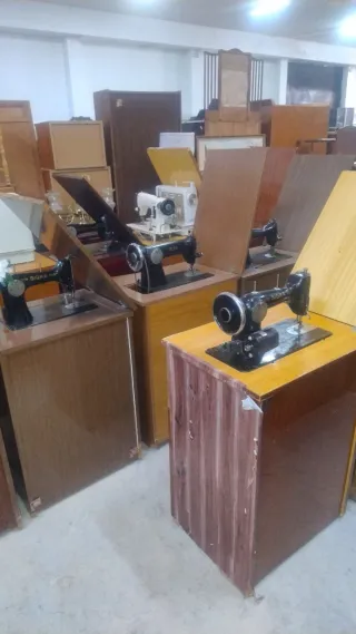 Lote máquinas de coser usadas