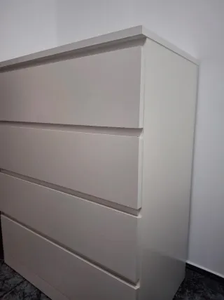 Cómoda MALM Ikea Blanca