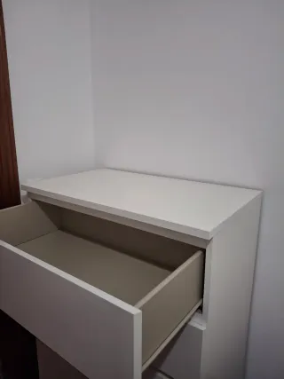 Cómoda MALM Ikea Blanca