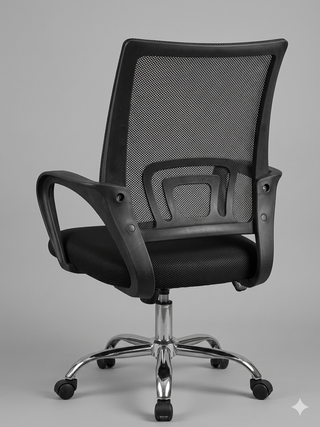 Silla de Oficina Ergonómica Negra