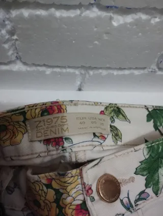 Pantalones Zara Estampados Mujer Talla M