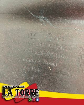 Paragolpes Trasero Seat León FR 1M Rojo