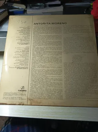 Vinilo LP Antoñita Moreno - Flamenco