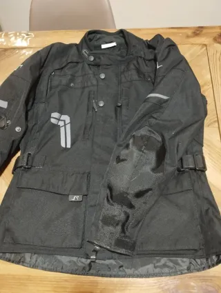 Chaqueta Moto Negra Talla M