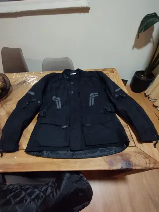 Chaqueta Moto Negra Talla M