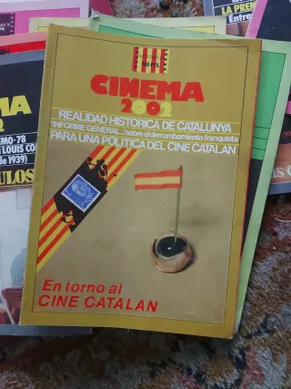 Revistas antiguas de cine y bricolage
