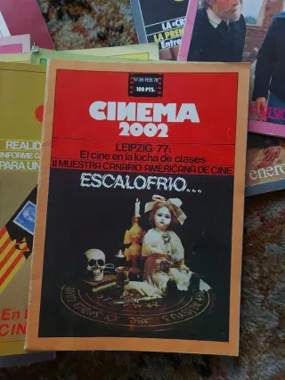 Revistas antiguas de cine y bricolage